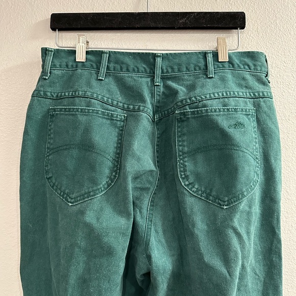 Chic green straight leg jeans - Picture 2 of 7